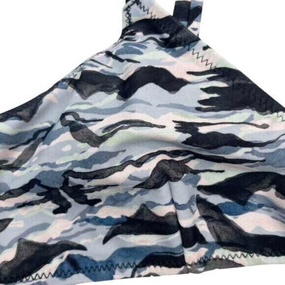 Allsaints Womens Eva Oniyuri Multicolor Bikini Top Size Large - Picture 6 of 9